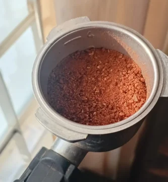 filtro de café con molienda fina para espresso