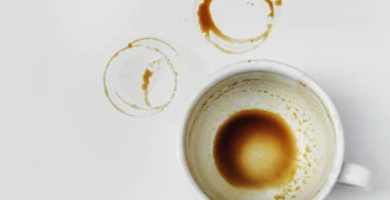 Cómo quitar manchas de café