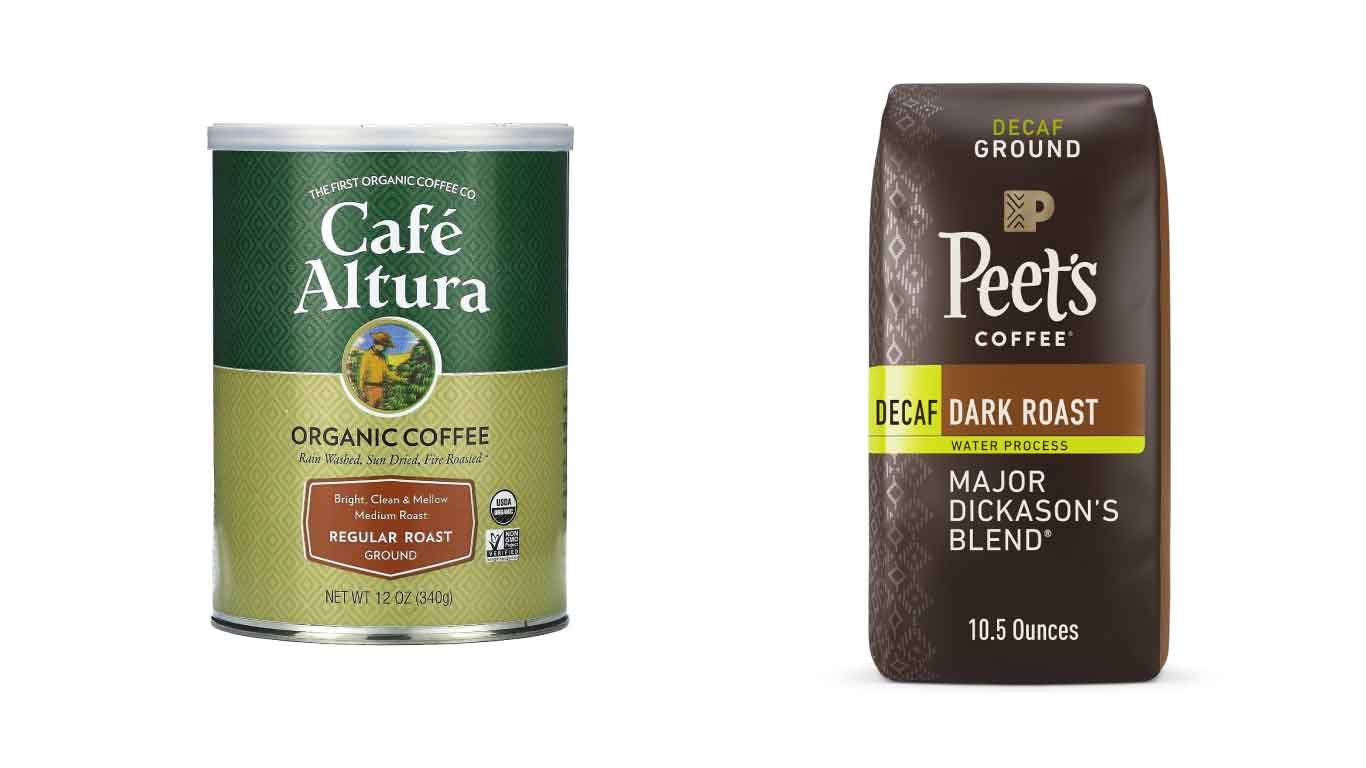 Café Altura Organic Medium Roast vs Peet’s Coffee Major Dickason’s