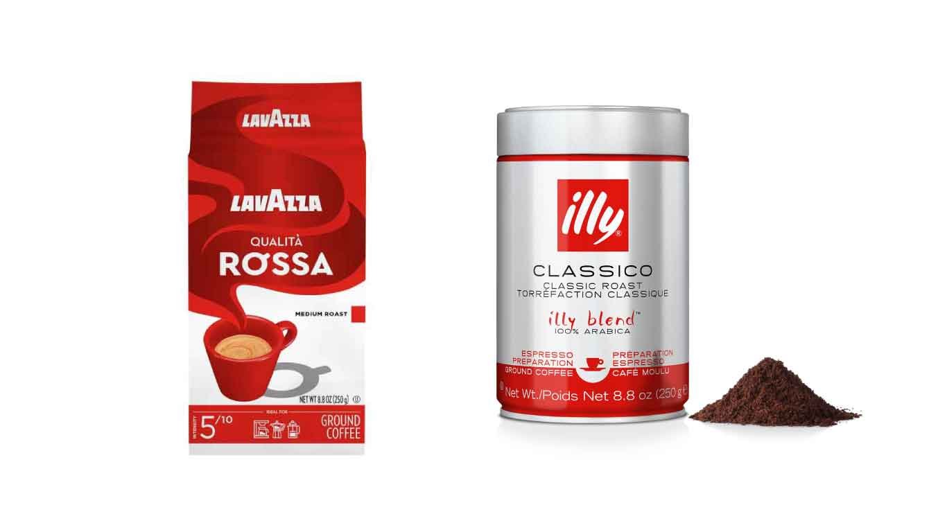 Lavazza Qualità Oro vs Illy Classico