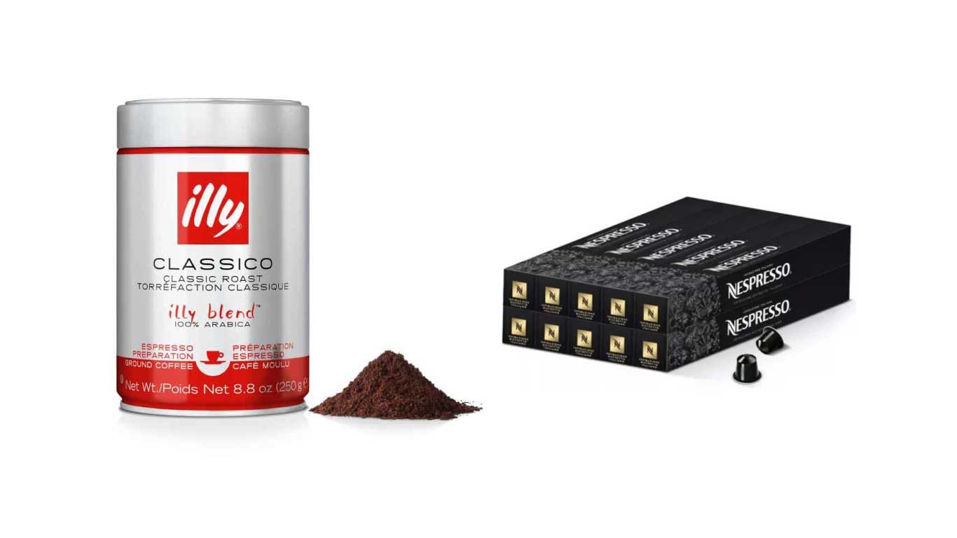 Illy Iperespresso Classico vs Nespresso Ristretto