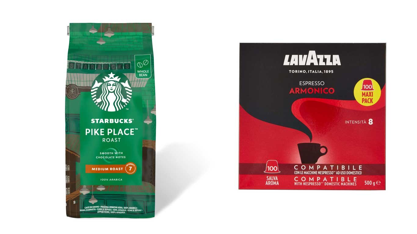 Starbucks Pike Place Roast vs Lavazza Espresso Armonico