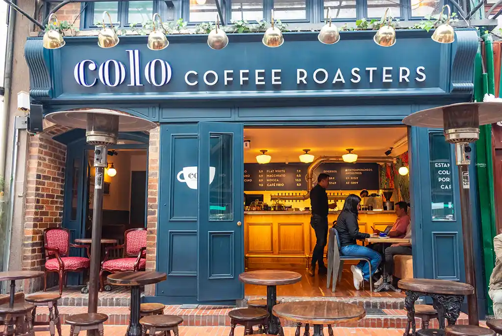 colo coffee roasters cafetería bogotá