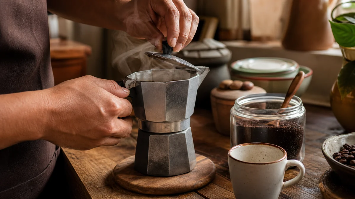 Cómo Hacer Café en Cafetera Italiana (Sin Amargo)
